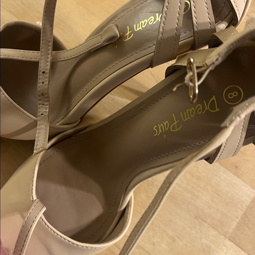 Oppointed Mary Nude Heels, Size 8 - Picture 15 of 17